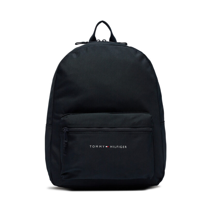 Раница Tommy Hilfiger Th Essential Backpack AU0AU01864 Тъмносин цвят на ниска цена