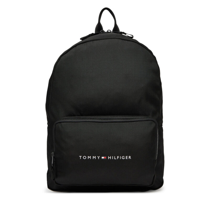 Раница Tommy Hilfiger Th Essential Backpack AU0AU01864 Черен цвят на ниска цена
