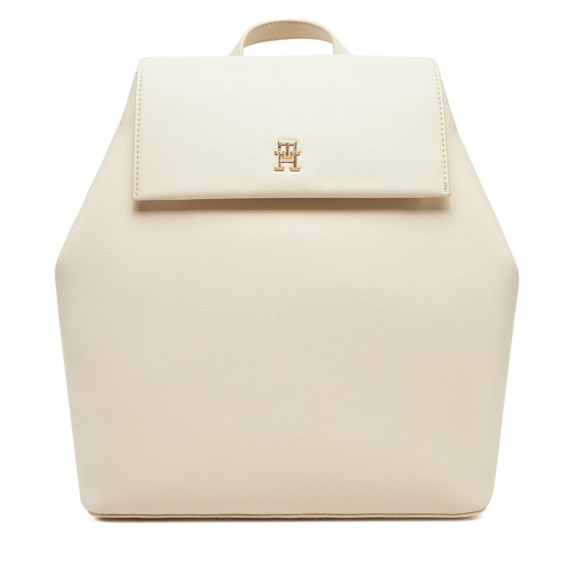 Раница Tommy Hilfiger Th Legacy Backpack AW0AW17407 Бежов цвят на ниска цена