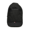 Раница Tommy Hilfiger Th Nylon Travel Sling Bag AM0AM13572 Черен цвят на ниска цена