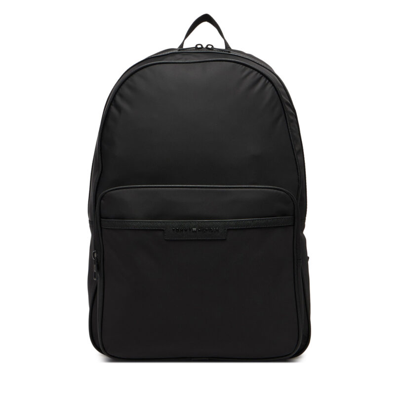 Раница Tommy Hilfiger Th Repreve Backpack AM0AM13464 Черен цвят на ниска цена