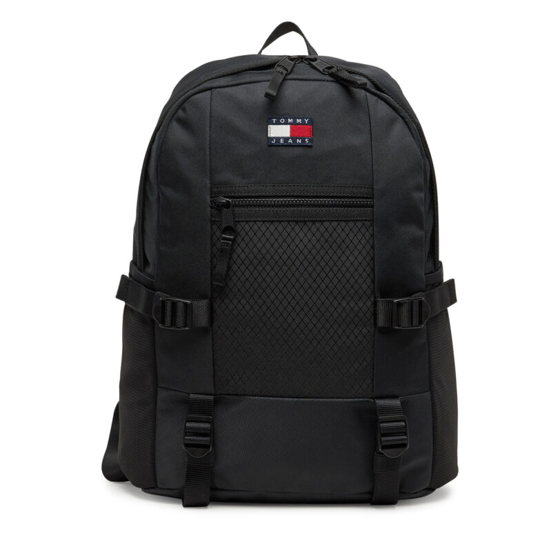 Раница Tommy Jeans Archive Backpack AM0AM13402 Черен цвят на ниска цена