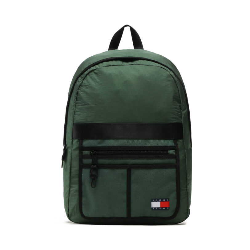 Раница Tommy Jeans Mission AM0AM11147 Зелен цвят на ниска цена