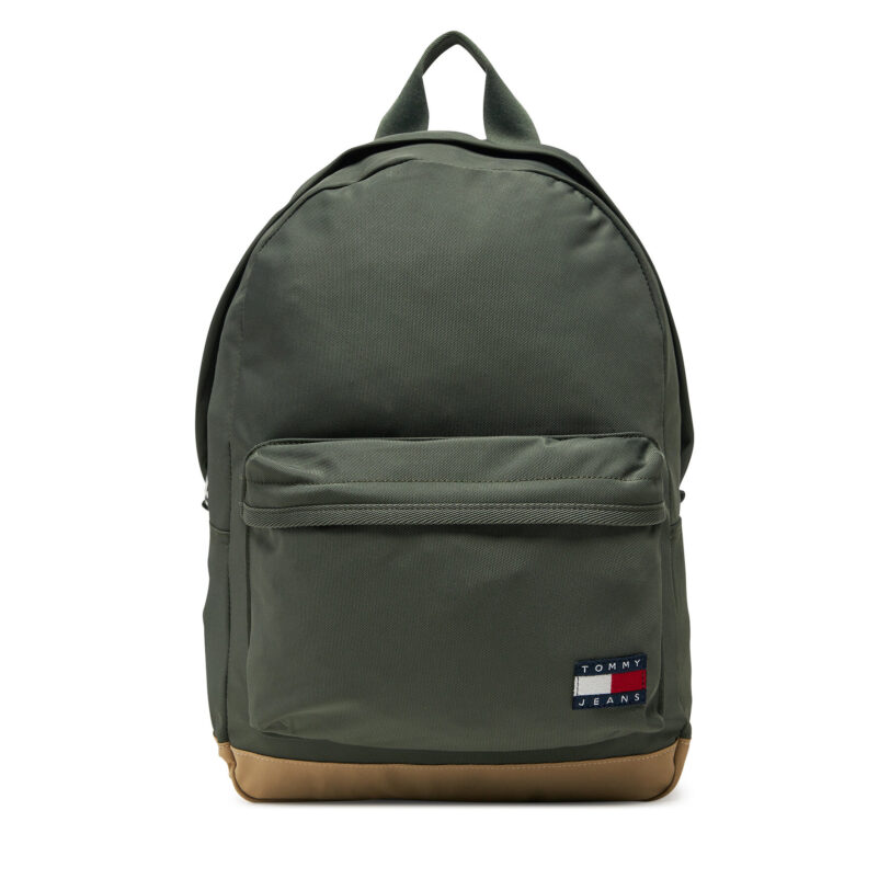 Раница Tommy Jeans Tjm Ess Daily Dome Backpack AM0AM13356 Каки цвят на ниска цена
