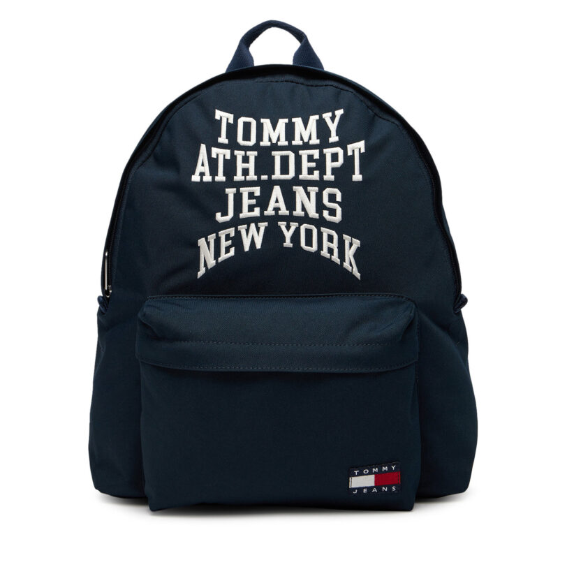 Раница Tommy Jeans Tjm Multi Graphic Dome Backpack AM0AM13730 Тъмносин цвят на ниска цена