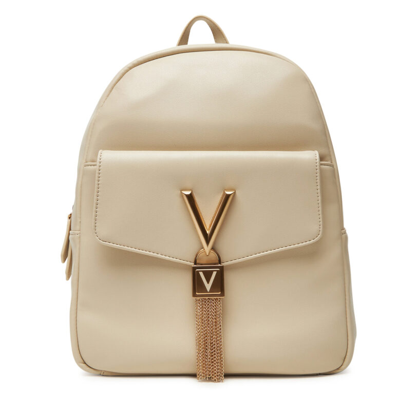 Раница Valentino Stella VBS9AK20 Екрю цвят на ниска цена