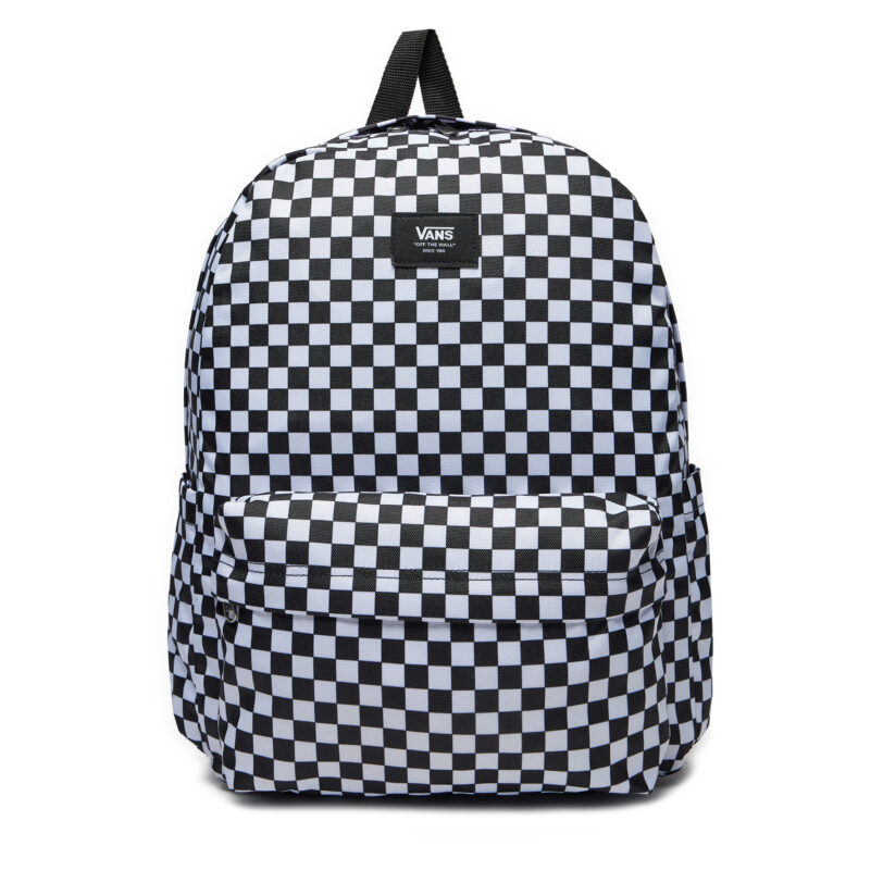 Раница Vans Old Skool Check Backpack VN000H4XY281 Черен цвят на ниска цена