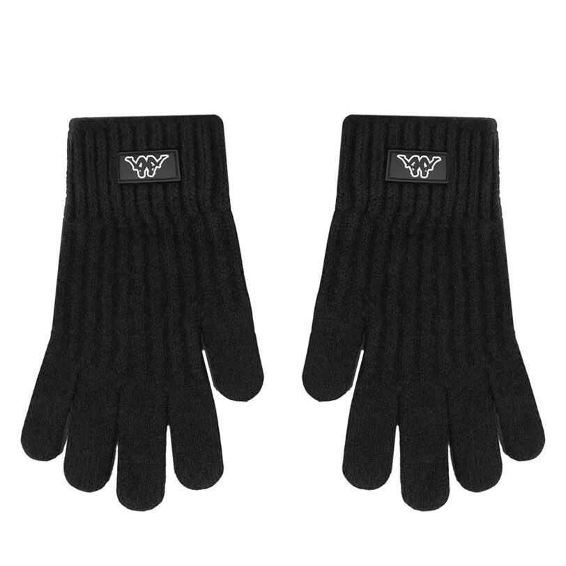 Ръкавици Kappa KAP-U6-002-AW24 Черен цвят на ниска цена