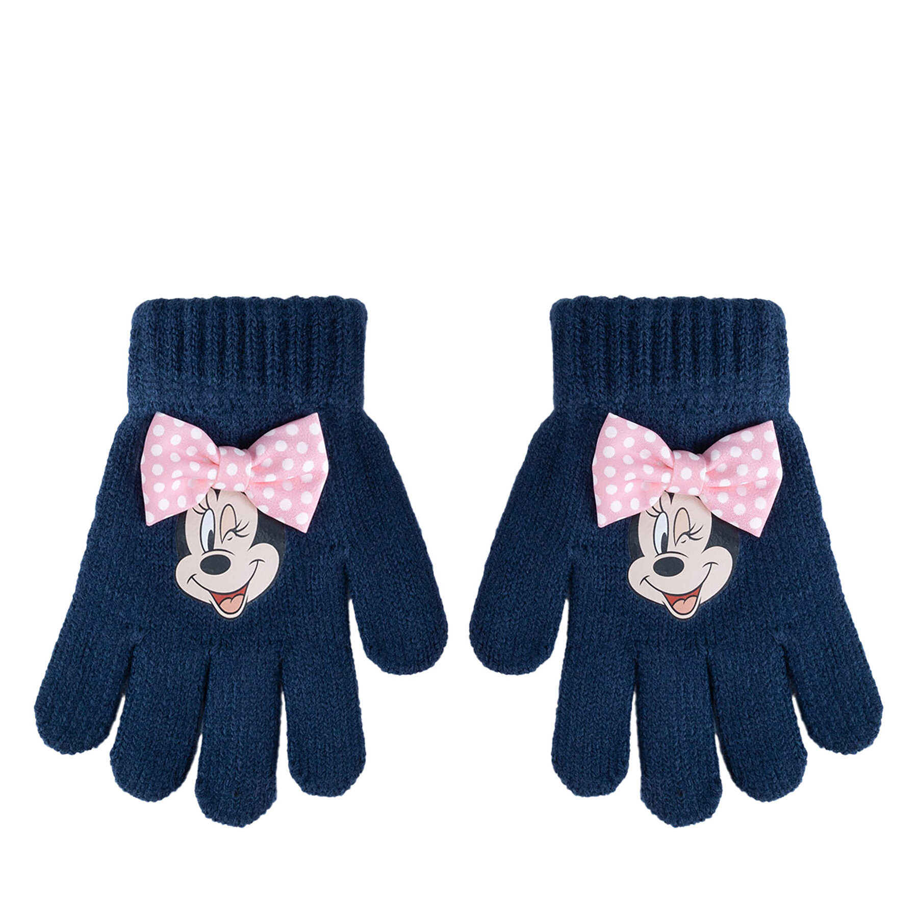 Ръкавици Mickey&Friends ACCCS-AW24-340DSTC Тъмносин цвят на ниска цена