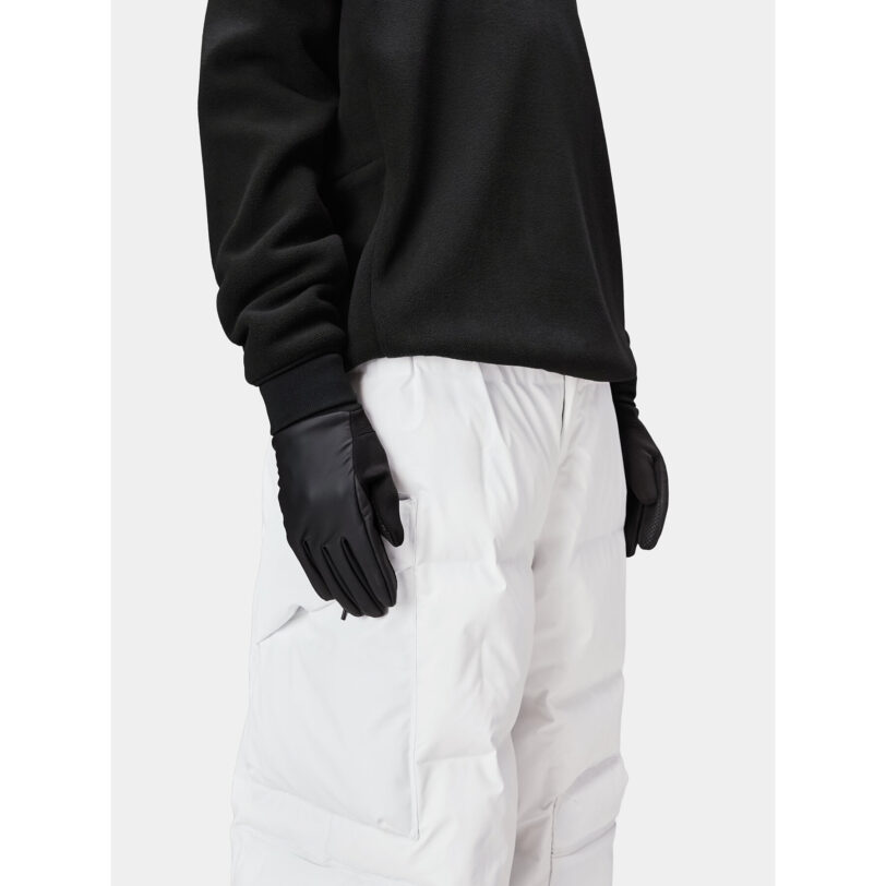 Ръкавици Rains Gloves W1T1 16720 Черен цвят на ниска цена