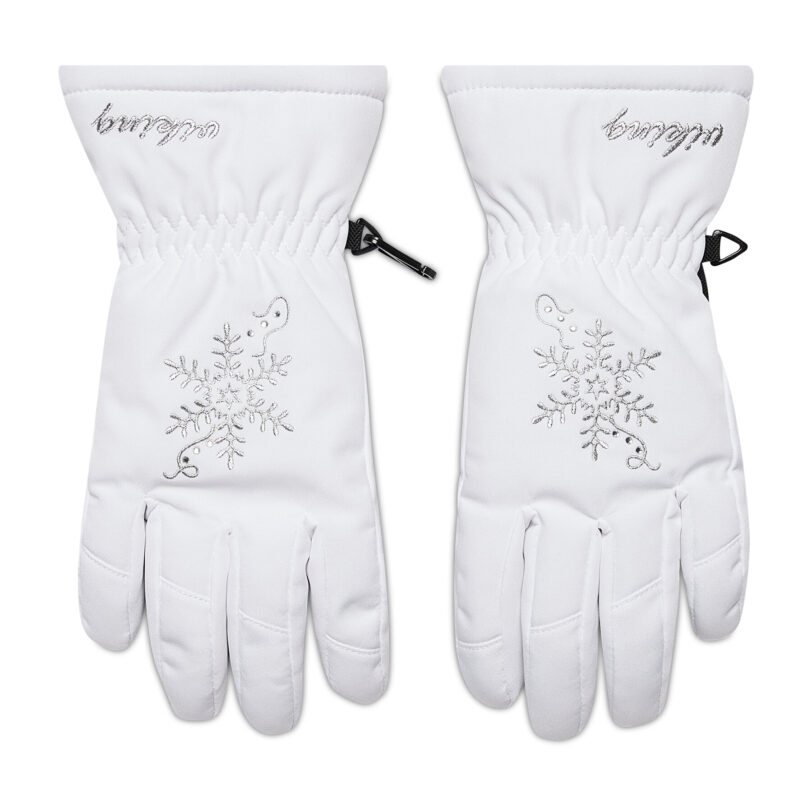 Ръкавици за ски Viking Aliana Gloves 113/21/3390 Бял цвят на ниска цена