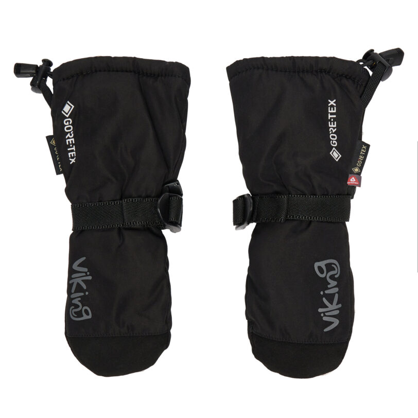 Ръкавици за ски Viking Nomadic GTX Kids 165/23/9336/0900 Черен цвят на ниска цена