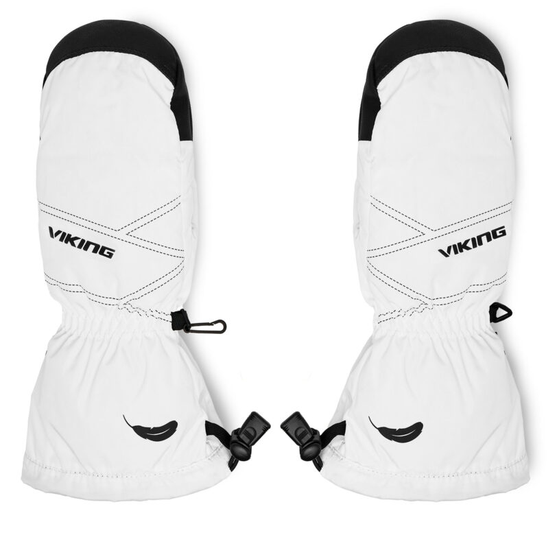 Ръкавици за ски Viking Strix Mitten 112/25/0300 Бял цвят на ниска цена