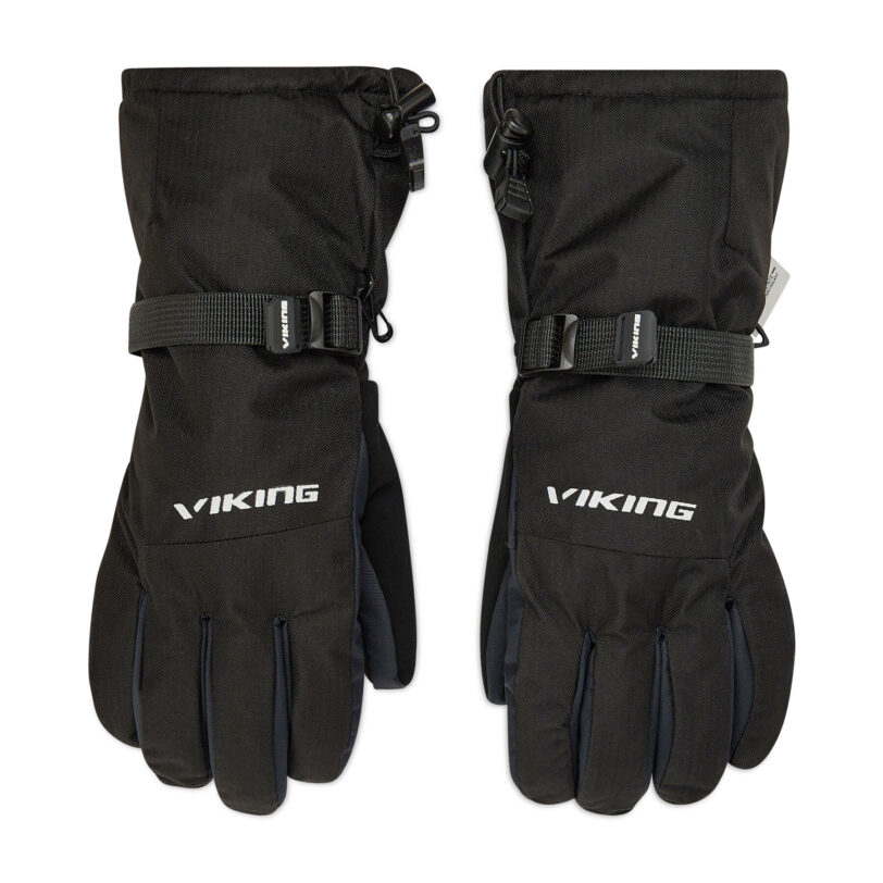 Ръкавици за ски Viking Tuson Gloves 111/22/6523 Черен цвят на ниска цена