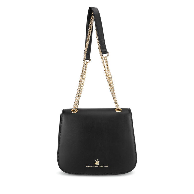 Сак Beverly Hills Polo Club BHPC-B-010-06 Черен цвят на ниска цена