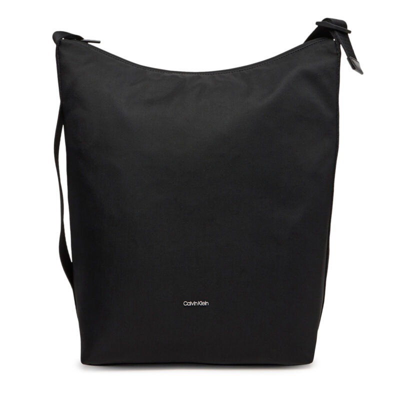 Сак Calvin Klein Ck Ease Hobo Tote K50K512893 Черен цвят на ниска цена