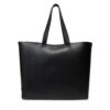 Сак Calvin Klein Ck Premium Leather E/W Tote Xl K50K512894 Черен цвят на ниска цена