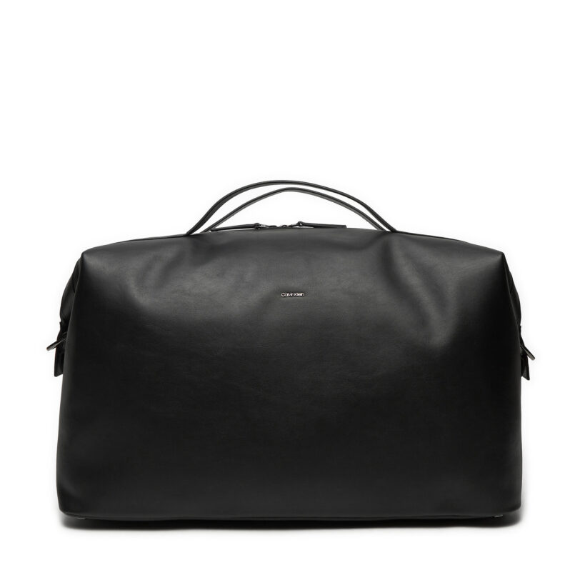 Сак Calvin Klein Ck Refined Weekender K50K512776 Черен цвят на ниска цена
