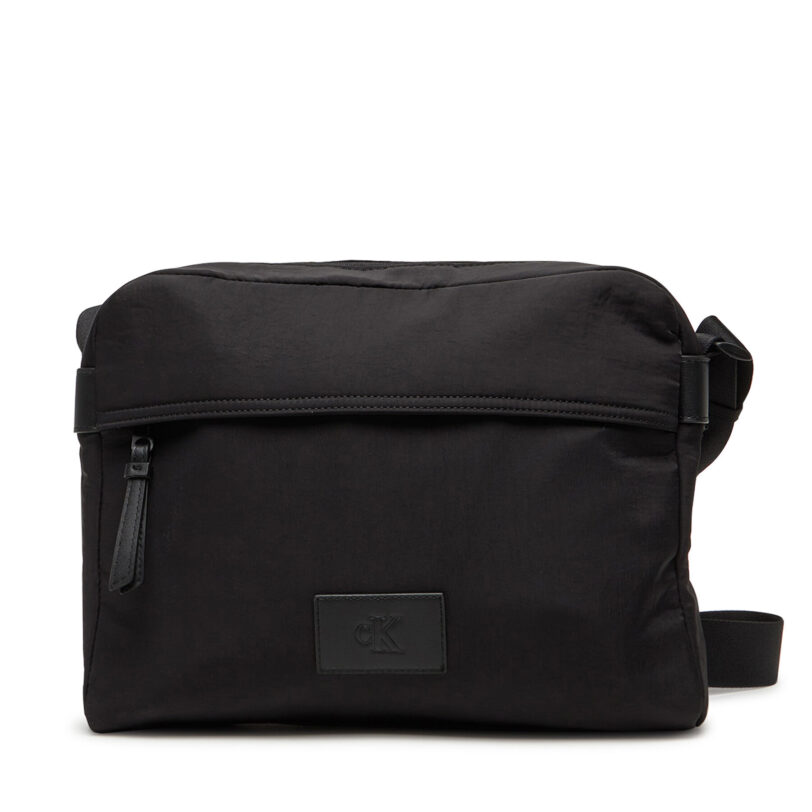 Сак Calvin Klein Jeans Metro Nylon Flight Bag LV04G3090G Черен цвят на ниска цена