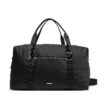 Сак Calvin Klein Sleek Nylon Weekender Bag LV04D3043G Черен цвят на ниска цена