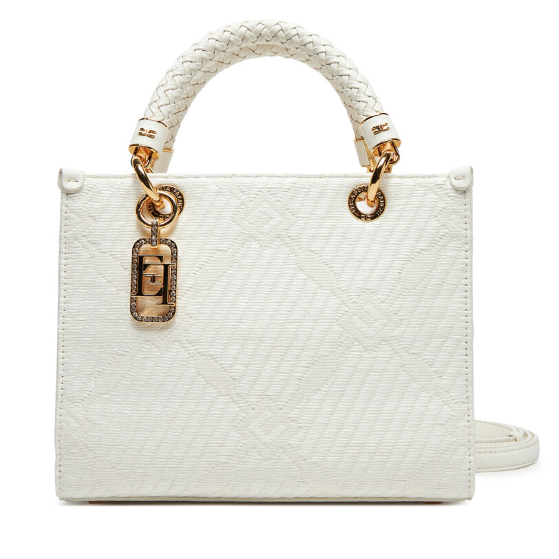 Сак Elisabetta Franchi BS13A51E2 360 Бял цвят на ниска цена