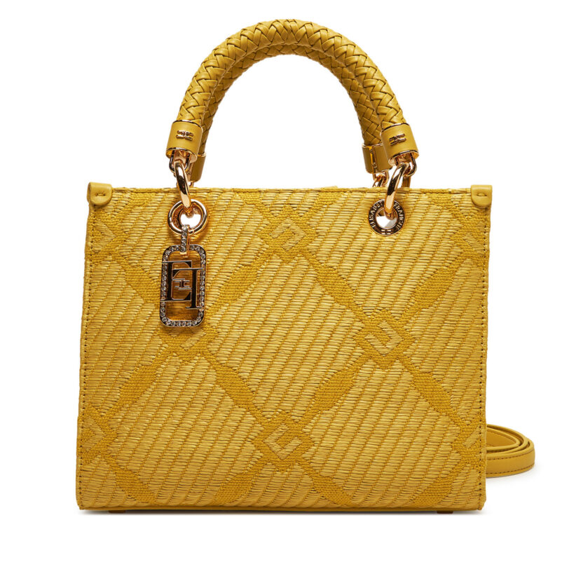Сак Elisabetta Franchi BS13A51E2 DC6 Жълт цвят на ниска цена