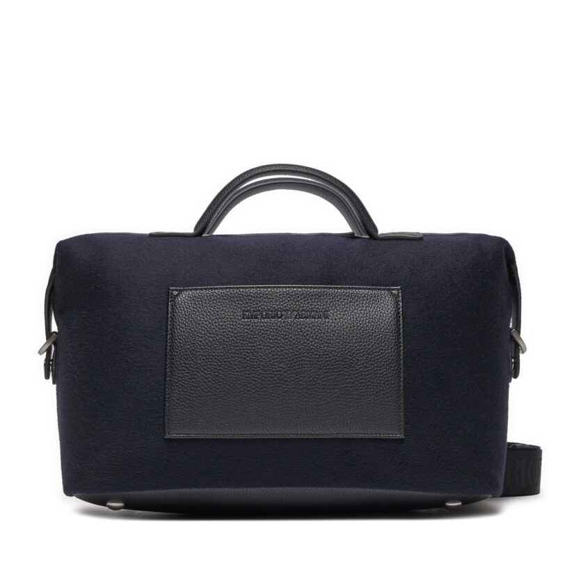 Сак Emporio Armani Y4Q369 YQ77E 88017 Тъмносин цвят на ниска цена