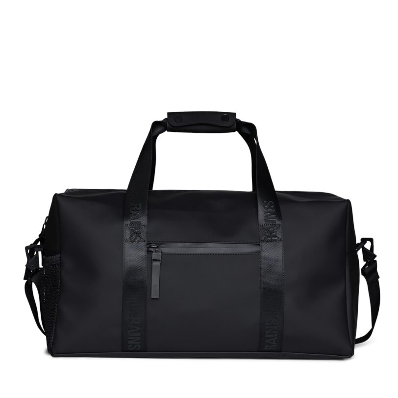 Сак Rains Trail Gym Bag W3 14380 Черен цвят на ниска цена