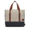 Сак Tommy Hilfiger Th Casual Tote AM0AM13368 Бежов цвят на ниска цена