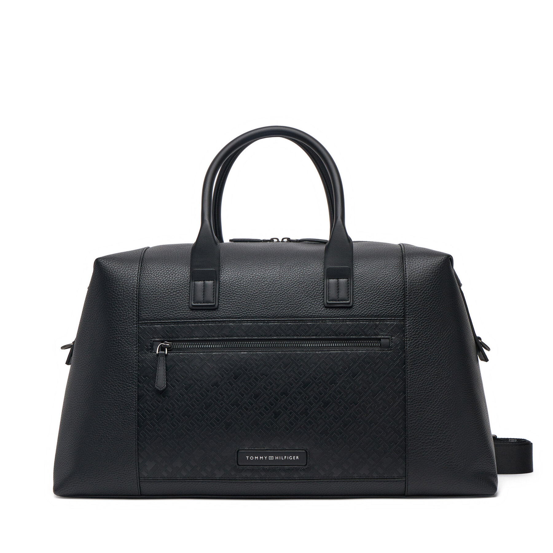 Сак Tommy Hilfiger Th Monogram Duffle AM0AM13383 Черен цвят на ниска цена