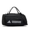 Сак adidas Essentials 3-Stripes Duffel Bag IP9862 Черен цвят на ниска цена