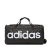 Сак adidas Essentials Linear Duffel Bag Medium HT4743 Черен цвят на ниска цена