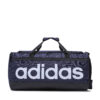 Сак adidas Essentials Linear Duffel Medium HR5349 Тъмносин цвят на ниска цена