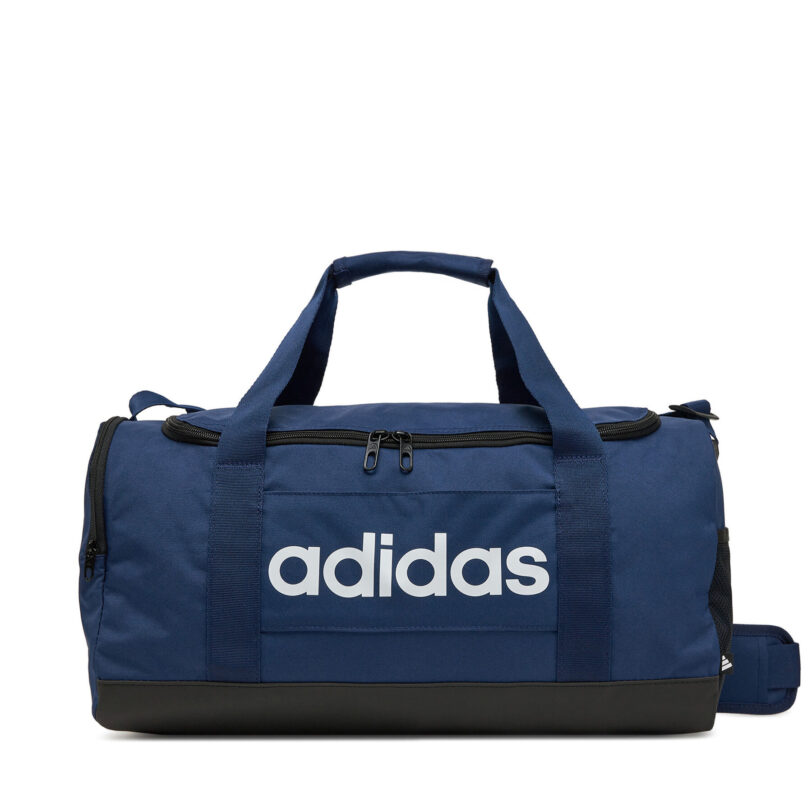 Сак adidas Linear Duffel Bag Small IN6111 Тъмносин цвят на ниска цена
