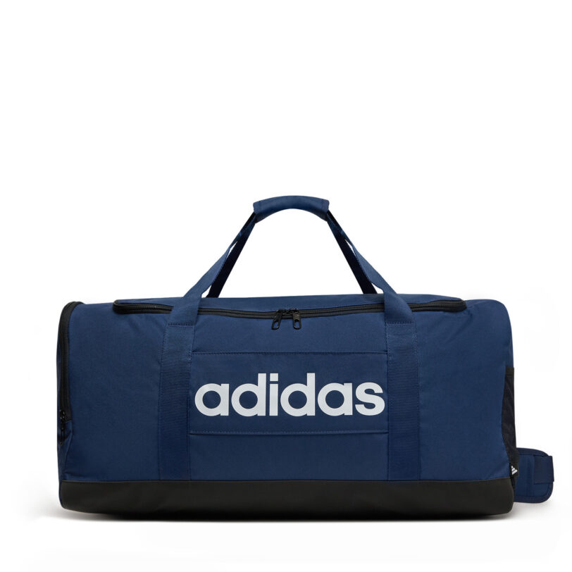 Сак adidas Linear Duffel Medium IN6116 Тъмносин цвят на ниска цена