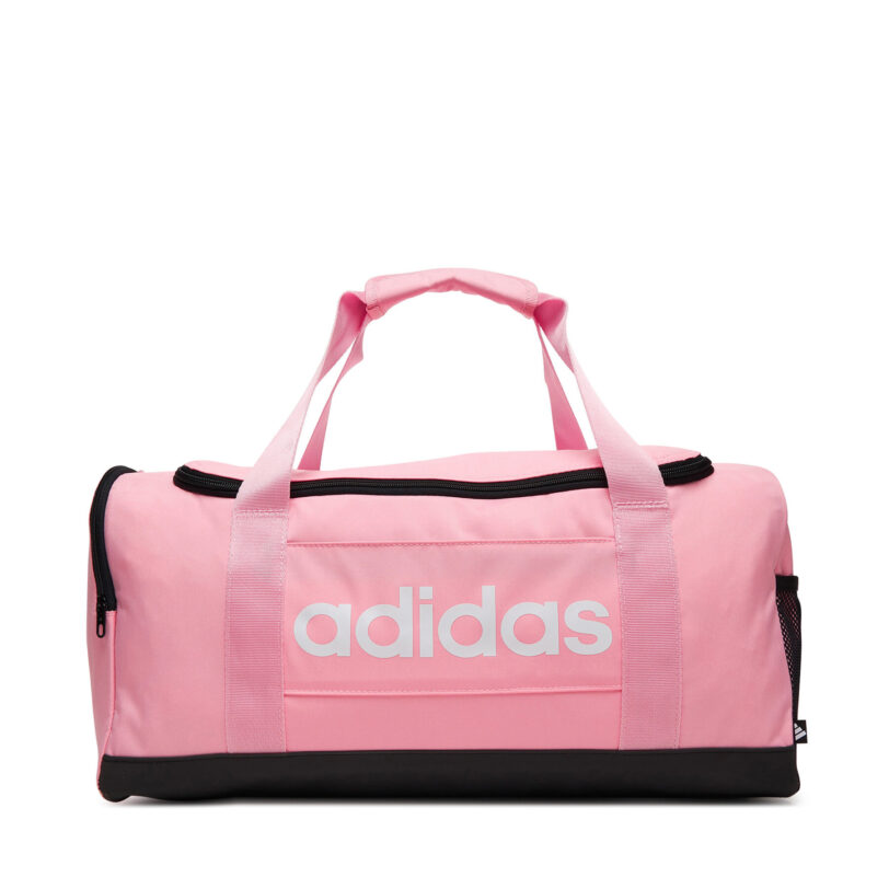 Сак adidas Linear Duffel Small JX9041 Розов цвят на ниска цена