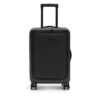 Самолетен куфар за ръчен багаж Emporio Armani Y4Q367 Y138E 81072 Черен цвят на ниска цена