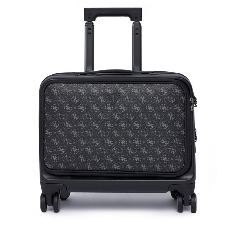 Самолетен куфар за ръчен багаж Guess TMVELO P5143 Черен цвят на ниска цена