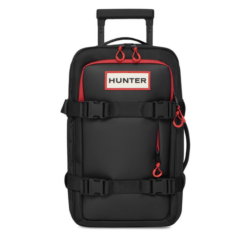 Самолетен куфар за ръчен багаж Hunter HTR-WAL-004-S Черен цвят на ниска цена