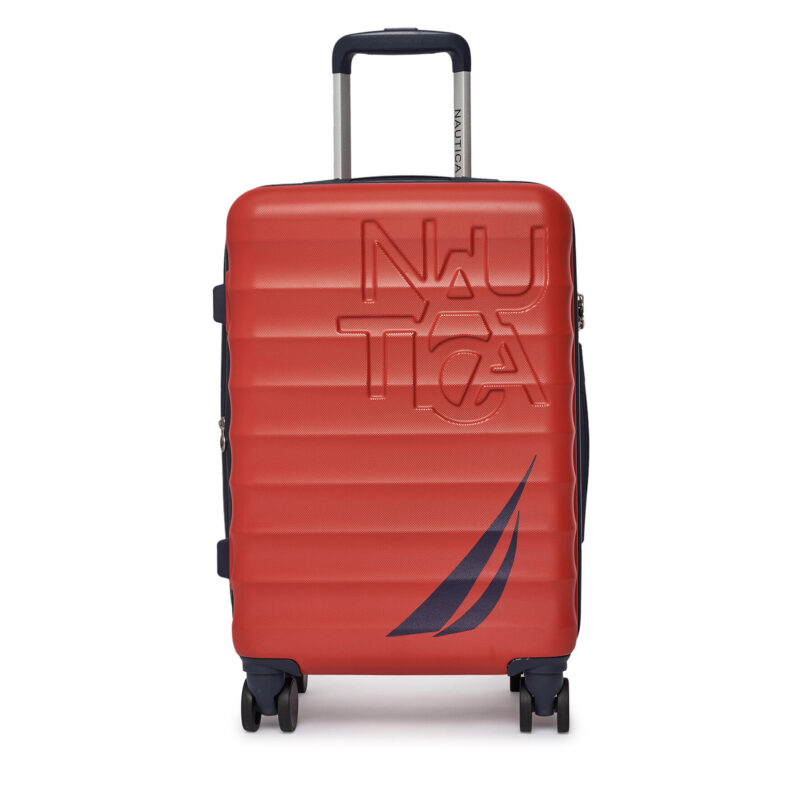 Самолетен куфар за ръчен багаж Nautica NTC-KS-004-07-S Червен цвят на ниска цена