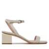 Сандали AGL Angie D660001PCKB120G209 Екрю цвят на ниска цена