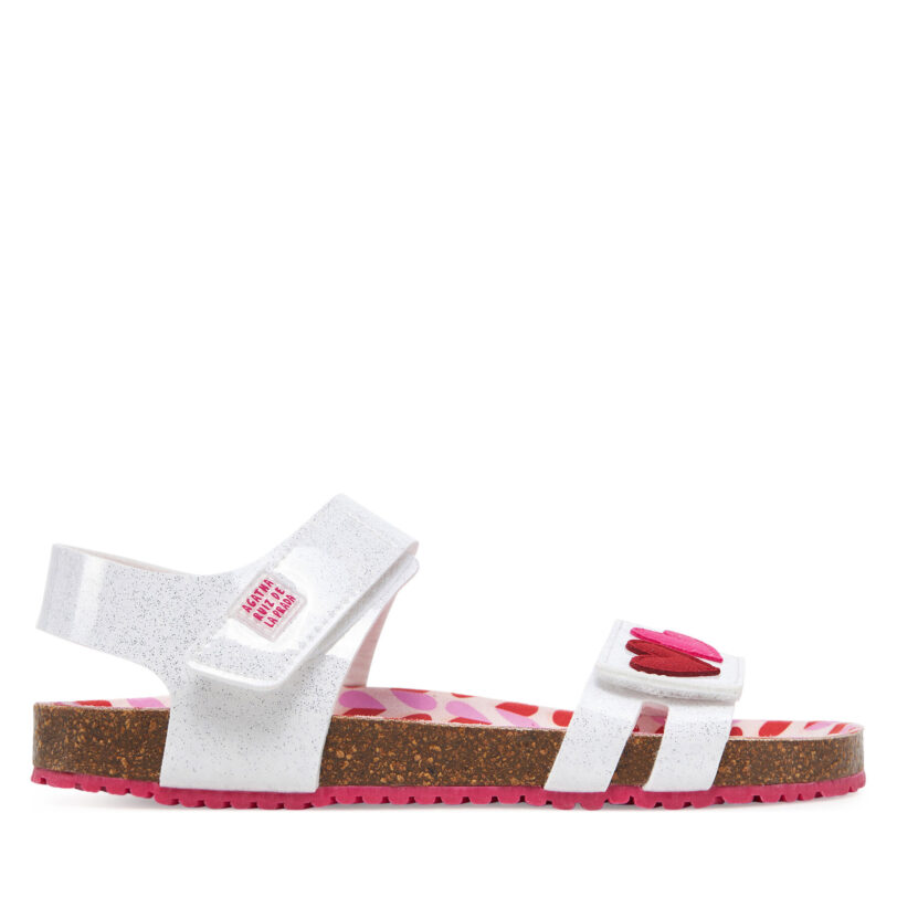 Сандали Agatha Ruiz de la Prada 252940 S Бял цвят на ниска цена
