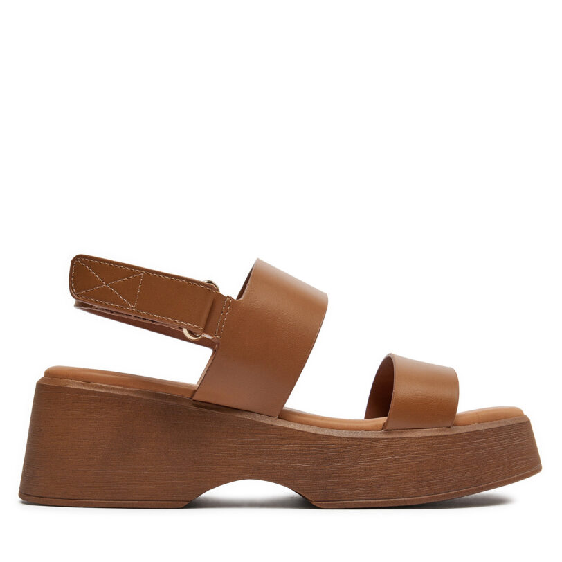 Сандали Aldo Thilda 13734054 Кафяв цвят на ниска цена