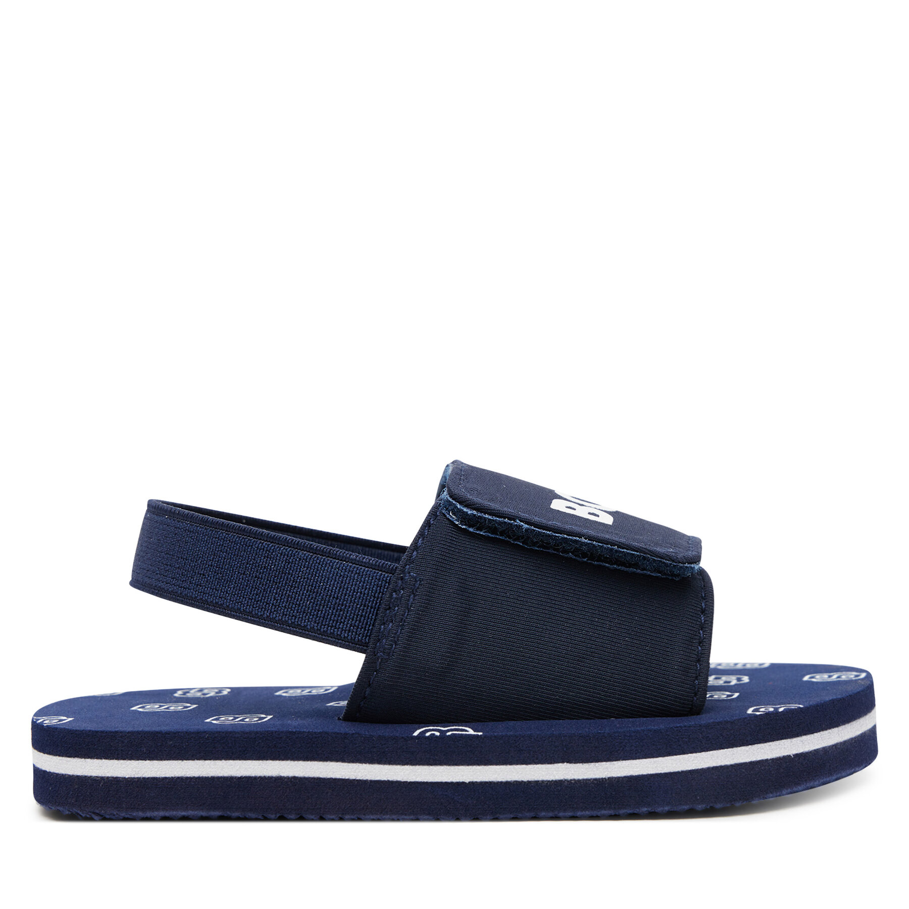 Сандали BOSS J52156 S Тъмносин цвят на ниска цена