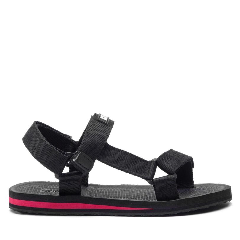 Сандали Big Star Shoes DD174717 Черен цвят на ниска цена