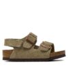 Сандали Birkenstock Milano 1021723 S Кафяв цвят на ниска цена