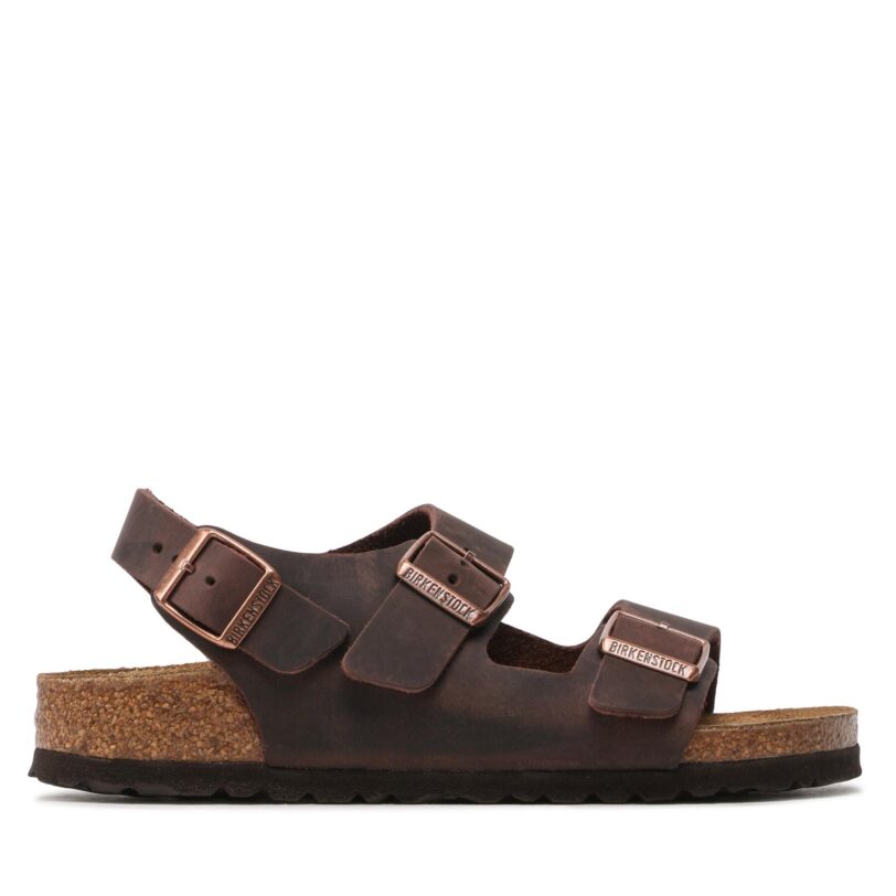 Сандали Birkenstock Milano 34873 Кафяв цвят на ниска цена
