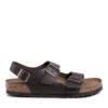 Сандали Birkenstock Milano Bs 0034101 Кафяв цвят на ниска цена