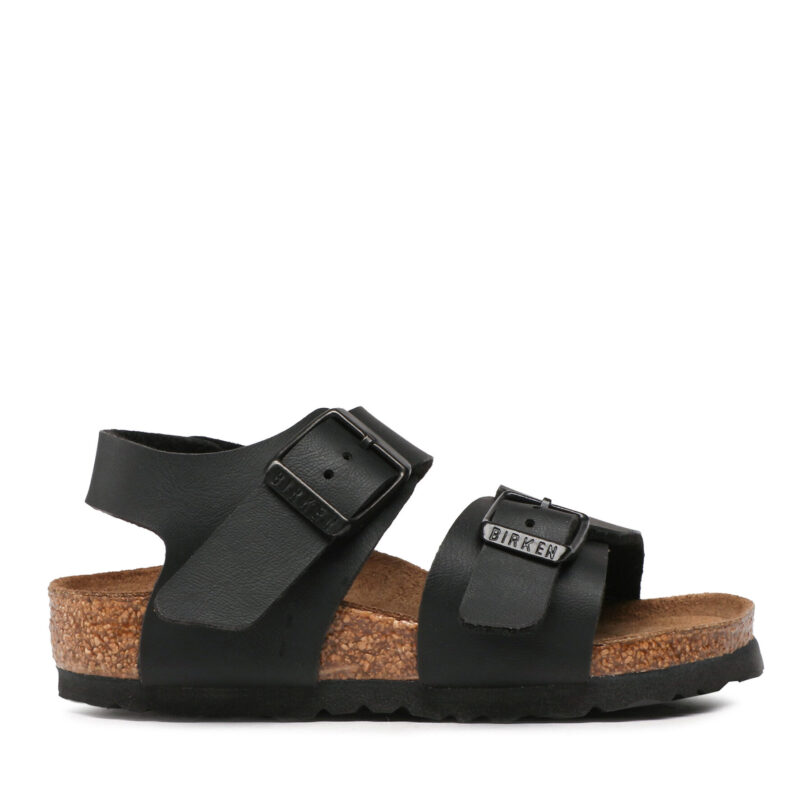 Сандали Birkenstock New York Kids Bs 1005885 Черен цвят на ниска цена
