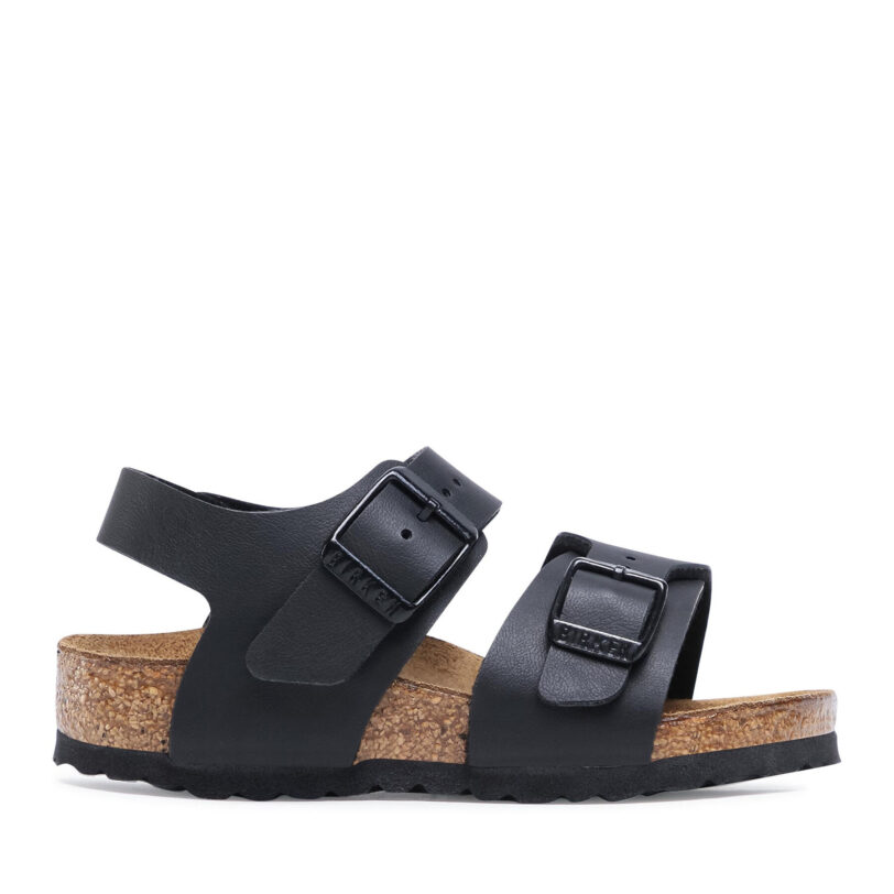 Сандали Birkenstock New York Kids Bs 187603 Черен цвят на ниска цена